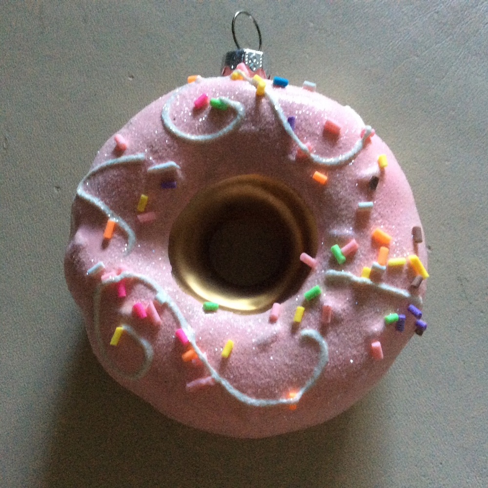 Faux Donut Ornament